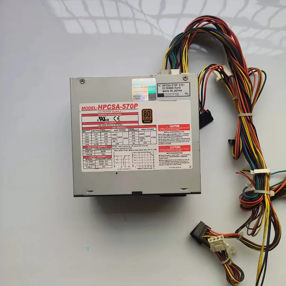 HPCSA-570P Power Supply HPCSA-570P-X2S1
HPCSA-570P Power Supply HPCSA-570P-X2S1
