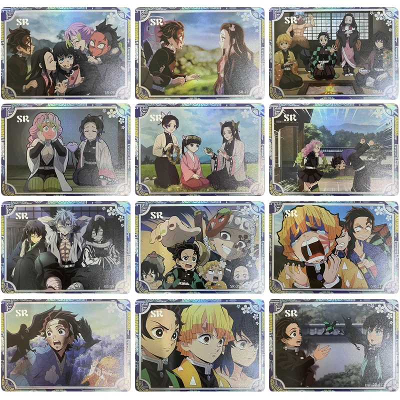 Anime Demon Slayer Kanroji Mitsuri Kochou Shinobu Kamado Tanjirou Collectible Cards Christmas Birthday Gifts Children's Toys
Anime Demon Slayer Kanroji Mitsuri Kochou Shinobu Kamado Tanjirou Collectible Cards Christmas Birthday Gifts Children's Toys