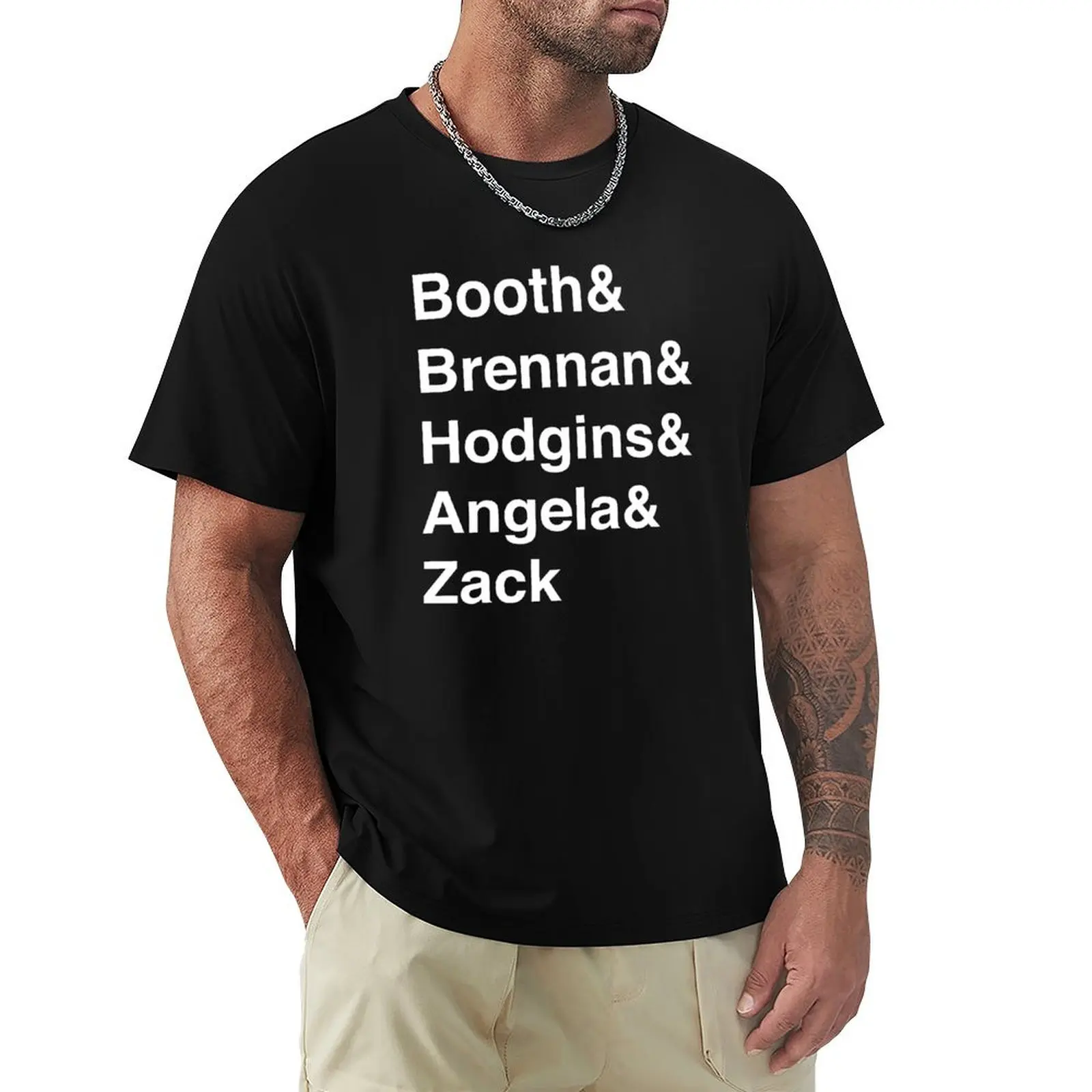 Booth& Brennan& Hodgins& Angela& Zack (white) T-Shirt blanks Louboutins mens t shirt graphic
Booth& Brennan& Hodgins& Angela& Zack (white) T-Shirt blanks Louboutins mens t shirt graphic