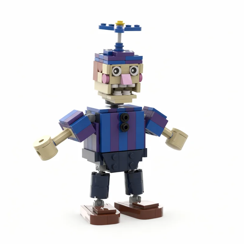 249pcs MOC Fnaf 2 JJ Games Model Building Blocks Construction Toy Christmas Gifts DIY Creative Idea Education Birthday Assemble
249pcs MOC Fnaf 2 JJ Games Model Building Blocks Construction Toy Christmas Gifts DIY Creative Idea Education Birthday Assemble