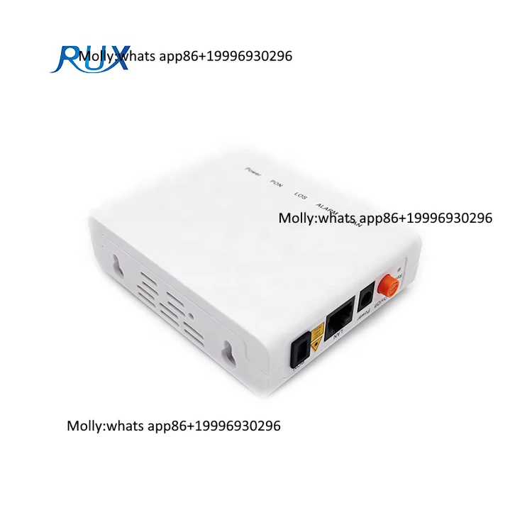 Fiber Optic Equipment 1GE Single Port F601 FTTH Modem GPON ONU
Fiber Optic Equipment 1GE Single Port F601 FTTH Modem GPON ONU