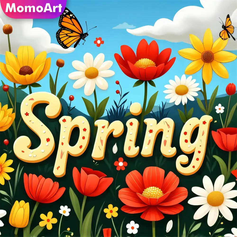 Momoart Diamond Mosaic Daisy Flower New Arrival Spring Letter Text Diamond Painting Poppy DIY Full Square Round Handmade Gift
Momoart Diamond Mosaic Daisy Flower New Arrival Spring Letter Text Diamond Painting Poppy DIY Full Square Round Handmade Gift