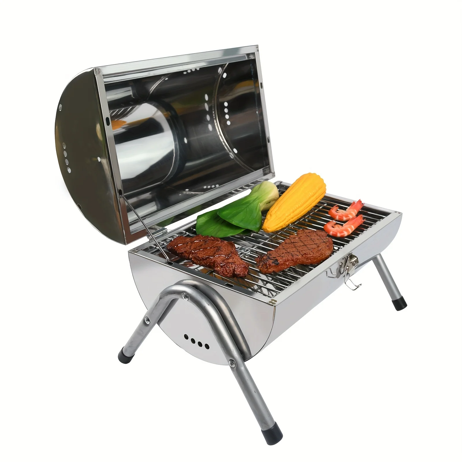 Hot Sale Stainless Steel Outdoor Grill Outdoor Picnic Collapsible Charcoal Barbecue Portable Metal Bucket
Hot Sale Stainless Steel Outdoor Grill Outdoor Picnic Collapsible Charcoal Barbecue Portable Metal Bucket