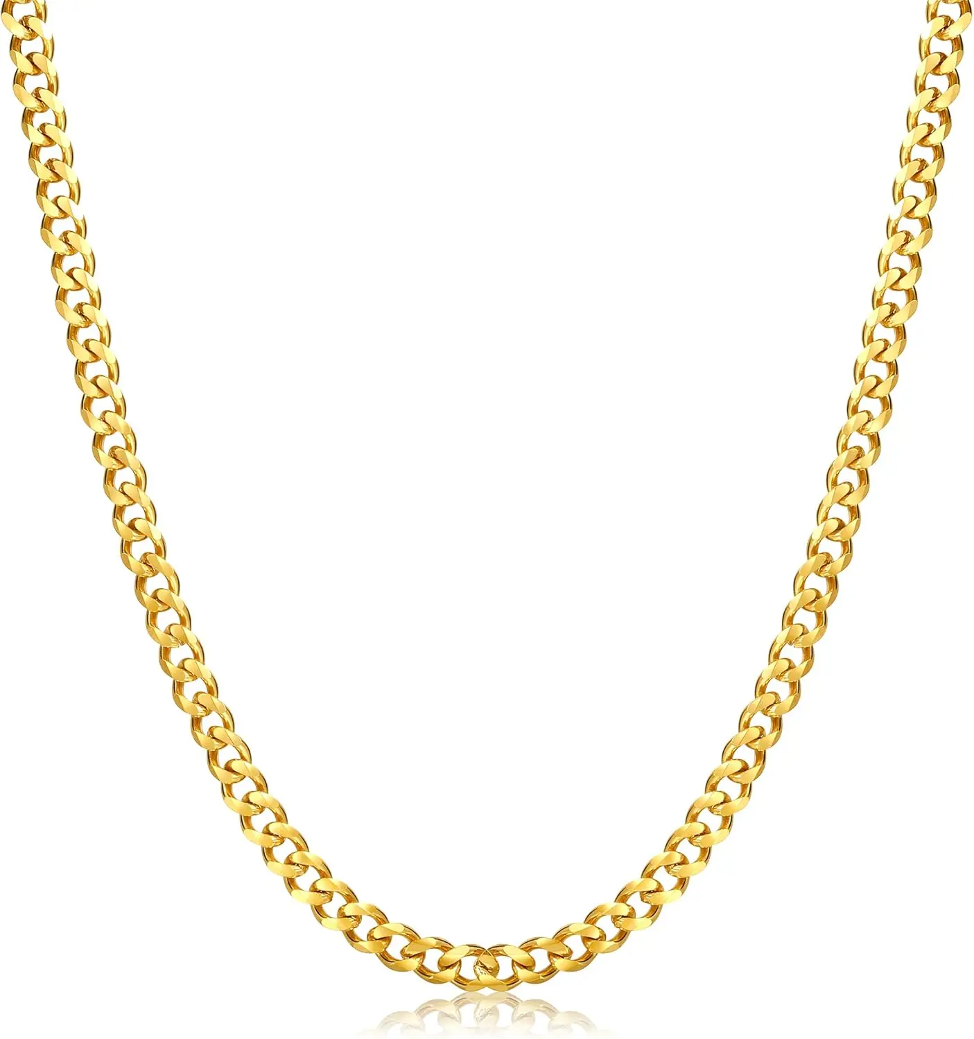Мужские цепочки Fiusem Cuban Link 3,5 мм, серебристого/черного цвета/покрытые 14-каратным золотом, из нержавеющей стали, длина 16, 18 дюймов.
Мужские цепочки Fiusem Cuban Link 3,5 мм, серебристого/черного цвета/покрытые 14-каратным золотом, из нержавеющей стали, длина 16, 18 дюймов.