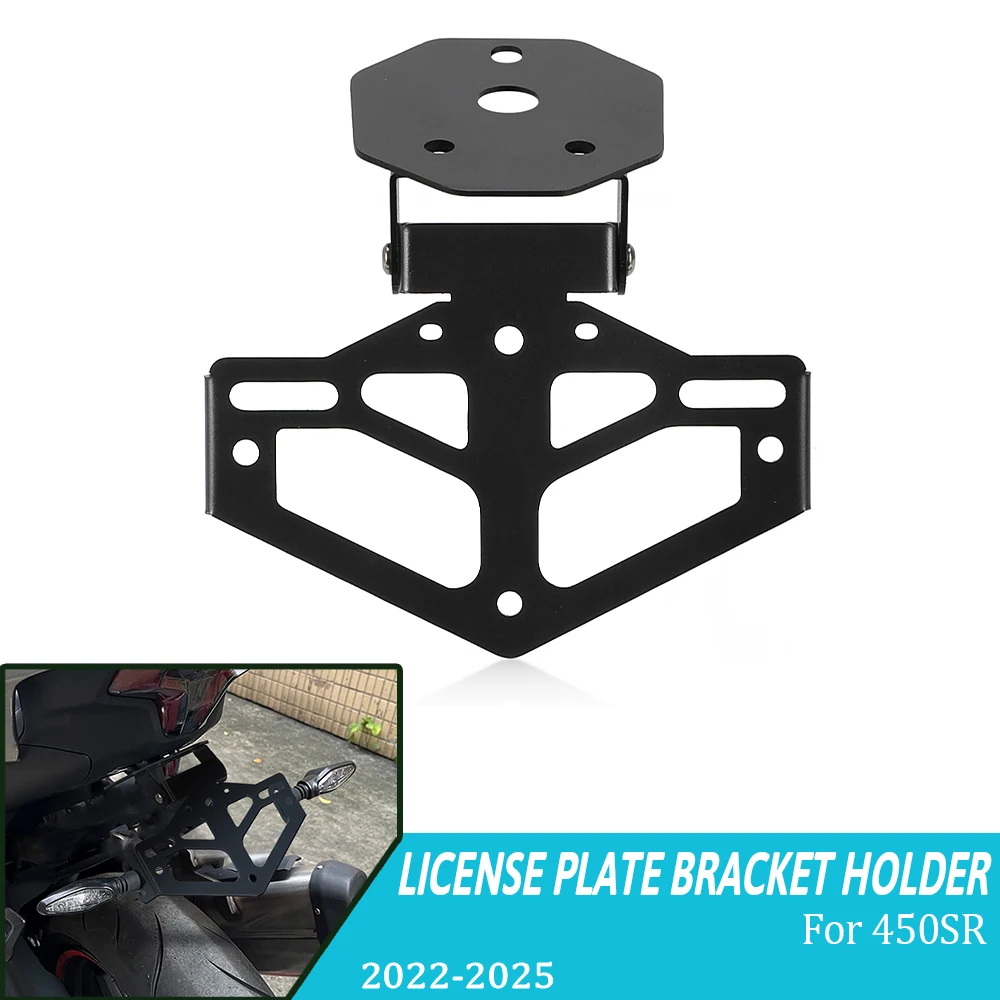 Motorcycle License Plate Holder Fender Eliminator Registration Bracket For CFMOTO 450SR 450 SR-S SS 450NK 450 NK 2022 2023 2024
Motorcycle License Plate Holder Fender Eliminator Registration Bracket For CFMOTO 450SR 450 SR-S SS 450NK 450 NK 2022 2023 2024