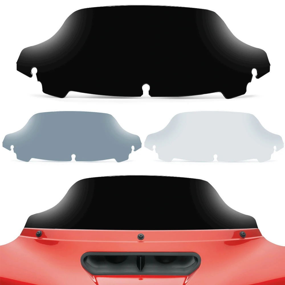 7'' Motorcycle Windshield Wave Windscreens Wind Deflector fits For Harley Touring Electra Glide Street Glide Tri Glide 2014-2023
7'' Motorcycle Windshield Wave Windscreens Wind Deflector fits For Harley Touring Electra Glide Street Glide Tri Glide 2014-2023