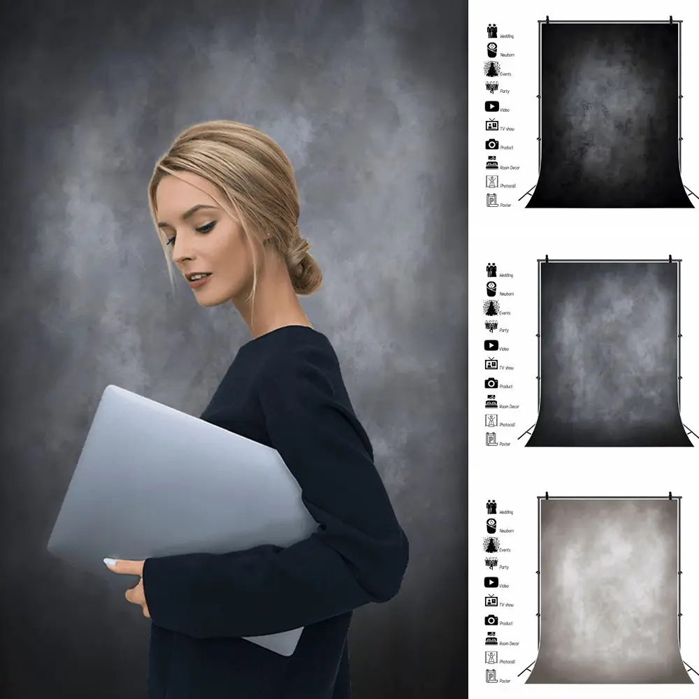 Black Grey Gradient Abstract Texture Photography Backdrop Adult Newborn Kid Portrait Baby Art Photo Background Decor Photostudio
Black Grey Gradient Abstract Texture Photography Backdrop Adult Newborn Kid Portrait Baby Art Photo Background Decor Photostudio