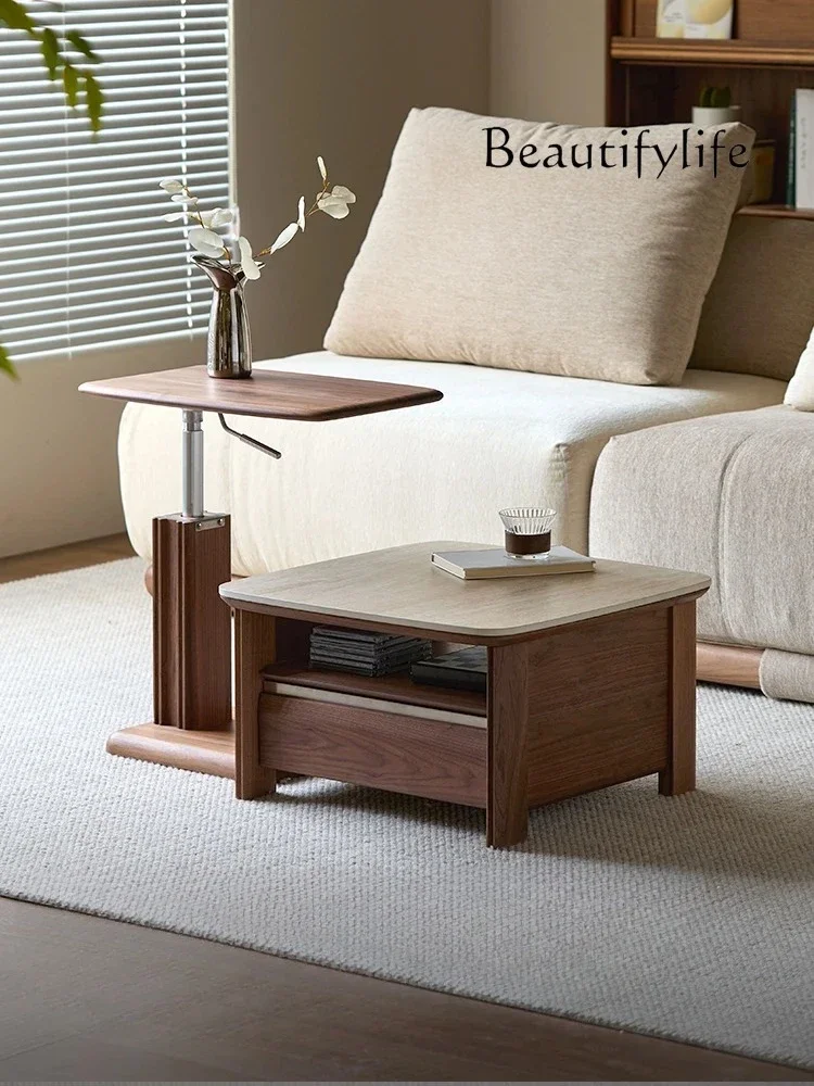 O North American Black Walnut Home Living Room Rock Slab Storage Small Coffee Table Solid Wood Lifting Small Side Table
O North American Black Walnut Home Living Room Rock Slab Storage Small Coffee Table Solid Wood Lifting Small Side Table
