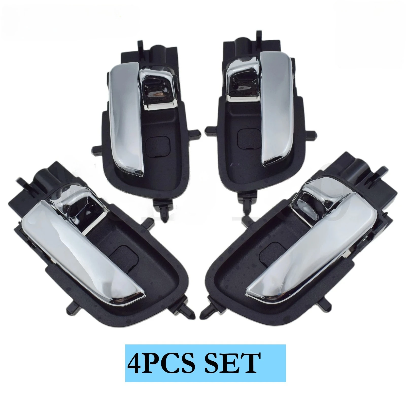 Chrome Inside Interior Door Handle 4Pcs LH RH For HYUNDAI I20 2008 2009 2010 2011 2012 2013 2014 2015 82610-1J000,82620-1J000
Chrome Inside Interior Door Handle 4Pcs LH RH For HYUNDAI I20 2008 2009 2010 2011 2012 2013 2014 2015 82610-1J000,82620-1J000