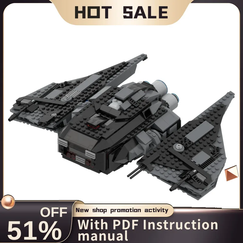 New 624Pcs Famous Star Battle Movie Space Freighter Moc-75323 Model Building Blocks Diy Creative Ideas Kids Toys Birthday Gifts
New 624Pcs Famous Star Battle Movie Space Freighter Moc-75323 Model Building Blocks Diy Creative Ideas Kids Toys Birthday Gifts