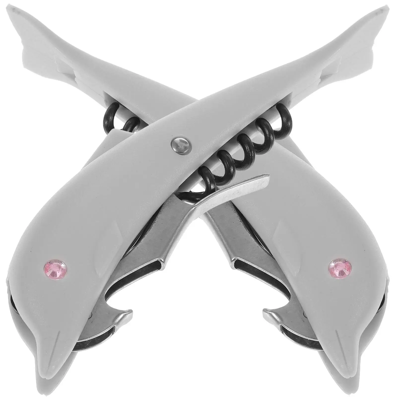 2Pcs Creative Dolphin Shape Bottle Opener Premium Material Multifunctional Beer Openers for Bar Party Gifts
2Pcs Creative Dolphin Shape Bottle Opener Premium Material Multifunctional Beer Openers for Bar Party Gifts