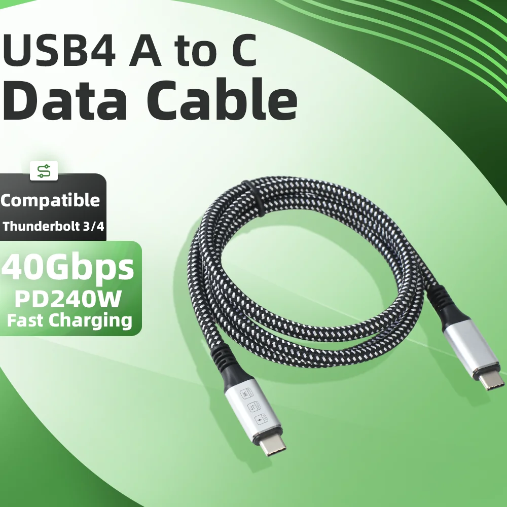 Для Thunderbolt 3/4 USB4 кабель для передачи данных 240 Вт высокоскоростная передача 8K 60 Гц кабель для видеопроекции CTOC кабель для передачи данных для ПК и ноутбука
Для Thunderbolt 3/4 USB4 кабель для передачи данных 240 Вт высокоскоростная передача 8K 60 Гц кабель для видеопроекции CTOC кабель для передачи данных для ПК и ноутбука