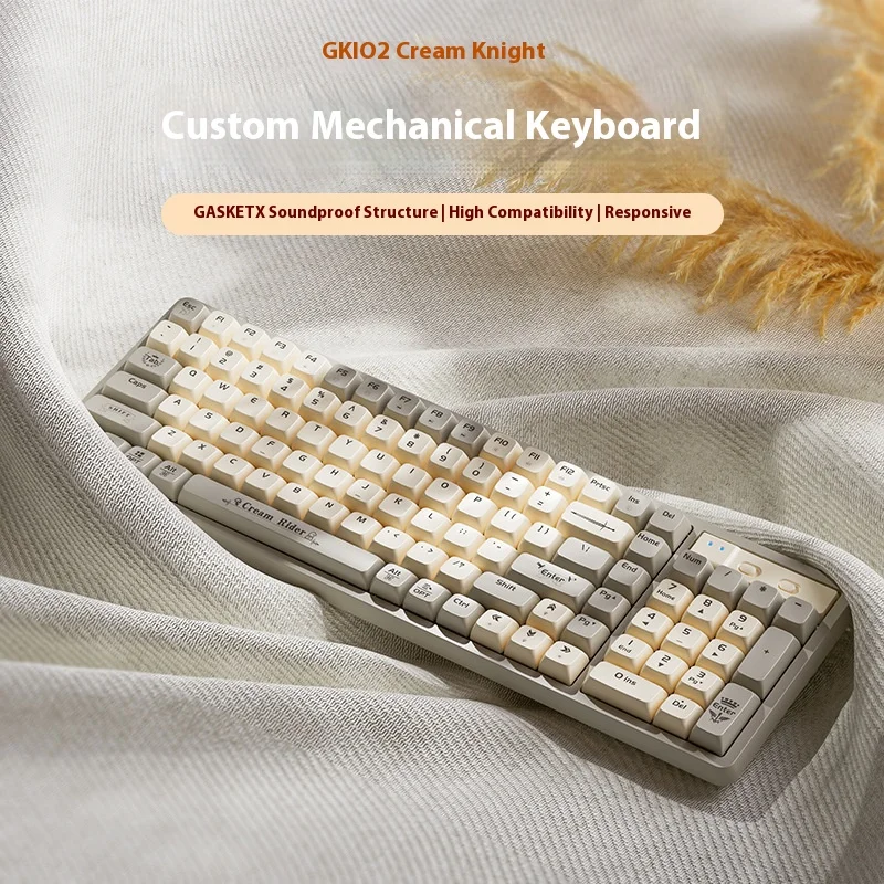 LANGTU GK102 triple-mode wired hot-swappable office, gaming, and wireless Bluetooth mechanical keyboard
LANGTU GK102 triple-mode wired hot-swappable office, gaming, and wireless Bluetooth mechanical keyboard