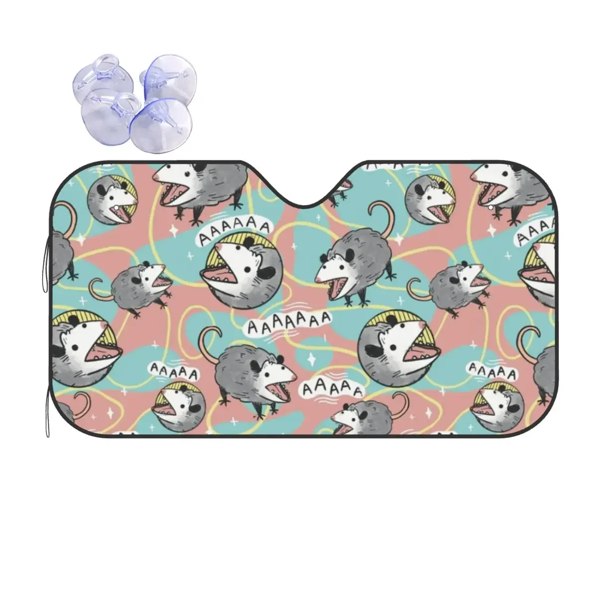 Opossum Cartoon Plaid Windshield Sunsha Animal Car Front Windshield 70x130cm Car Window Windscreen Cover Sunscreen Curtain
Opossum Cartoon Plaid Windshield Sunsha Animal Car Front Windshield 70x130cm Car Window Windscreen Cover Sunscreen Curtain