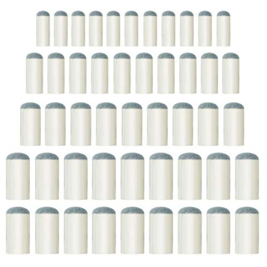 50 Pieces 4 Sizes Pool Cue Tips Slip-On Billiard Cue Tips Replacement, 9 mm, 10 mm, 12 mm, 13 mm
50 Pieces 4 Sizes Pool Cue Tips Slip-On Billiard Cue Tips Replacement, 9 mm, 10 mm, 12 mm, 13 mm