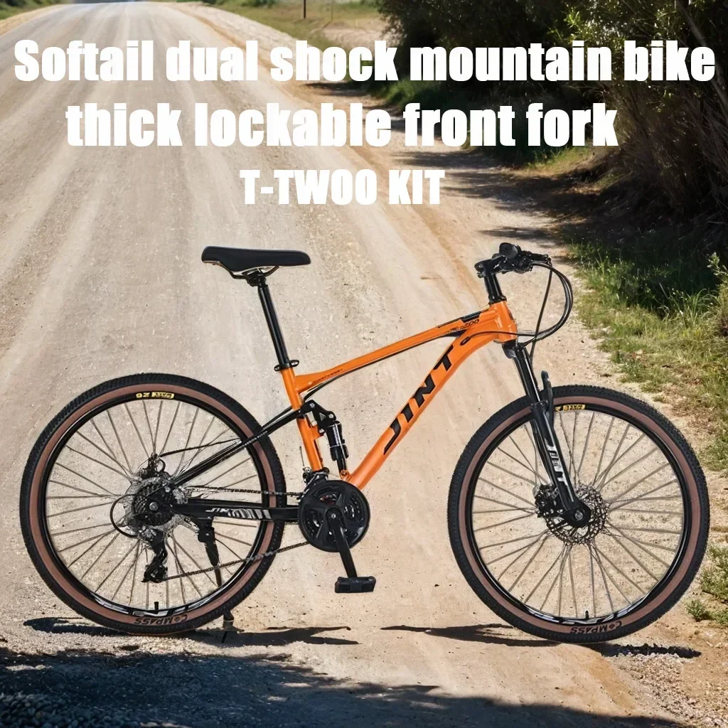 26-дюймовый MTB велосипед для беговых лыж с полной подвеской, двойной дисковый тормоз, скоростной велосипед, 27 скоростей, 30 скоростей, мягкий хвост, горный велосипед
26-дюймовый MTB велосипед для беговых лыж с полной подвеской, двойной дисковый тормоз, скоростной велосипед, 27 скоростей, 30 скоростей, мягкий хвост, горный велосипед