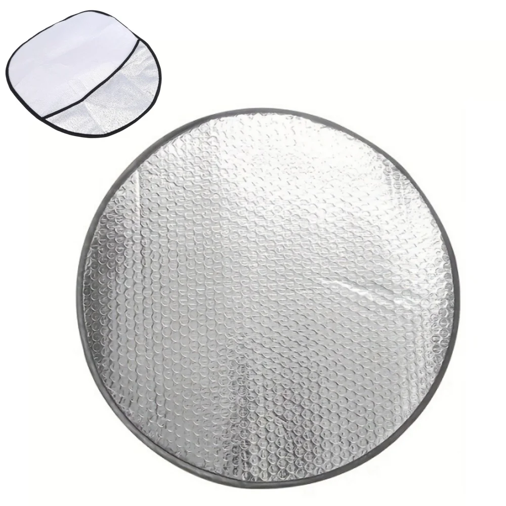 Silver Car Steering Wheel Sun Shade Double Thick Sun Protection Foldable Anti-uv Sunscreen Car Supplies Car Steering Wheel Cover
Silver Car Steering Wheel Sun Shade Double Thick Sun Protection Foldable Anti-uv Sunscreen Car Supplies Car Steering Wheel Cover