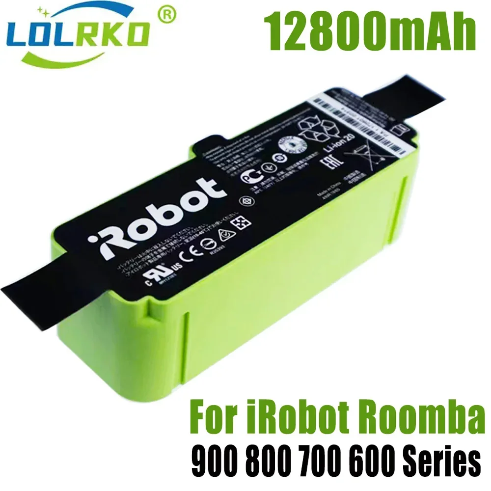Original Lithium Ion Battery for iRobot Roomba Cleaner 900 800 700 600 Series 960 980 981 965 895 890 860 695 692 680 675 Part
Original Lithium Ion Battery for iRobot Roomba Cleaner 900 800 700 600 Series 960 980 981 965 895 890 860 695 692 680 675 Part
