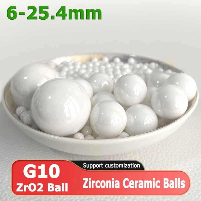 1-20pcs 6~25.4mm ZrO2 Zirconia Ceramic Ball G10 Grade Zirconium Bearing Ball Smooth Bead Sphere 6.35/7.144/8.5/9/10.319/11~24mm
1-20pcs 6~25.4mm ZrO2 Zirconia Ceramic Ball G10 Grade Zirconium Bearing Ball Smooth Bead Sphere 6.35/7.144/8.5/9/10.319/11~24mm