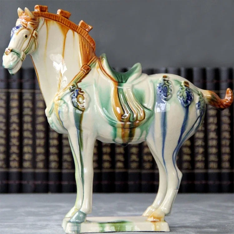 Royal Horse of Ancient China Craft Collectible Decorated Handwork Ceramic Statue Ornament Study Room Decoration
Royal Horse of Ancient China Craft Collectible Decorated Handwork Ceramic Statue Ornament Study Room Decoration