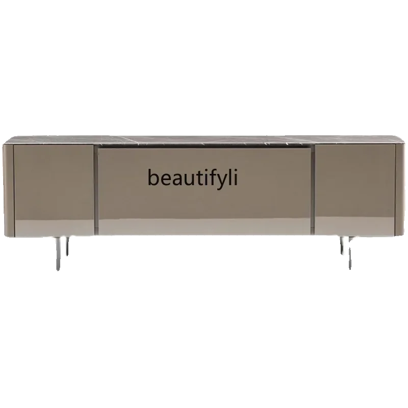 Тумба под телевизор Q181, итальянский стиль, массив дерева, окрашенная, напольная, с каменной столешницей, нержавеющая сталь, для демонстрационной комнаты
Тумба под телевизор Q181, итальянский стиль, массив дерева, окрашенная, напольная, с каменной столешницей, нержавеющая сталь, для демонстрационной комнаты