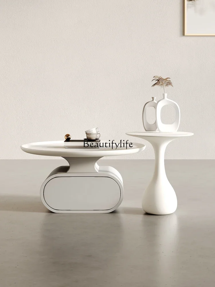 LFrench cream style coffee table living room household small apartment high-end coffee table combination
LFrench cream style coffee table living room household small apartment high-end coffee table combination