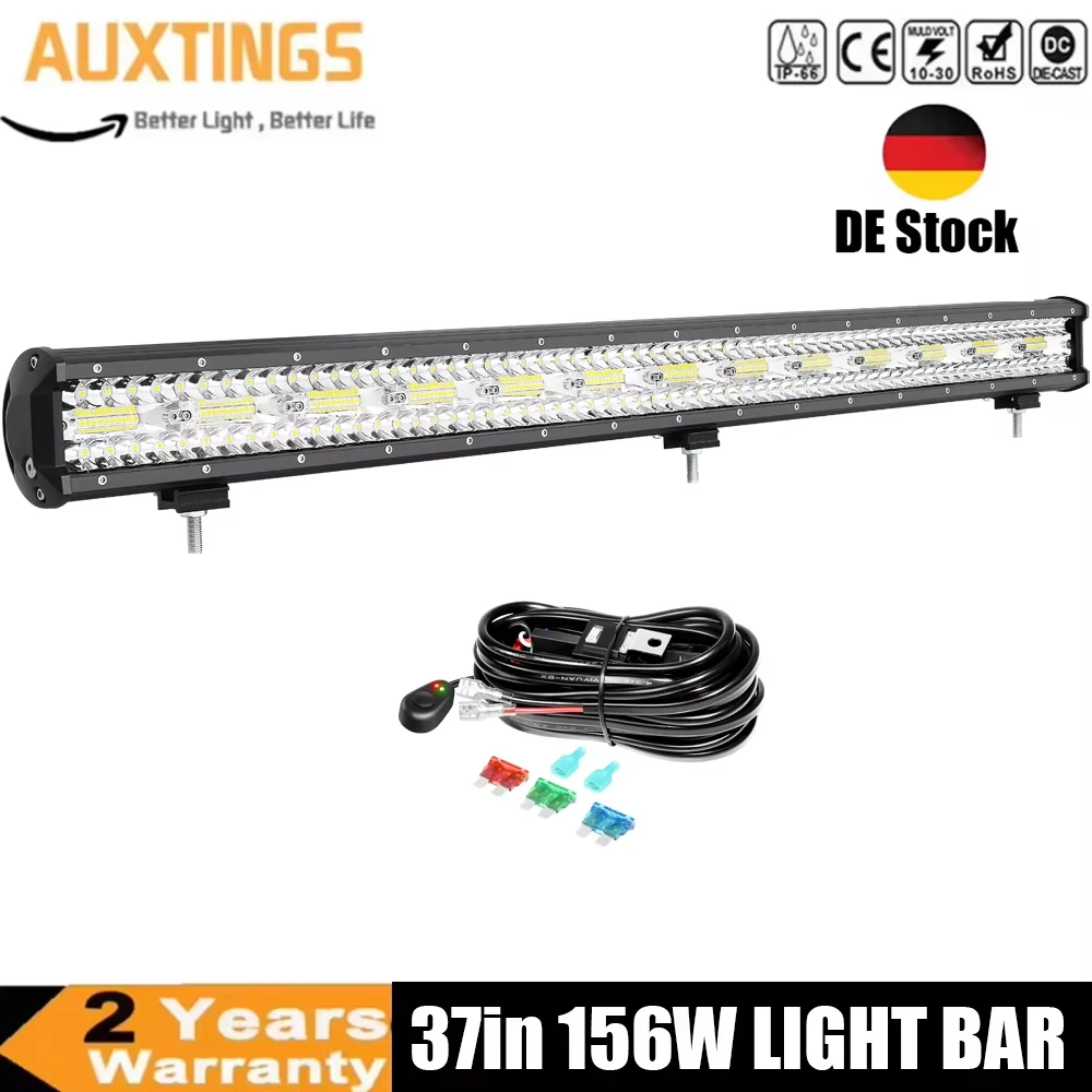37 Inch 156W LED Light Bar 8D Offroad Combo Beam Driving Lights for Truck SUV ATV 4WD 12V 24V
37 Inch 156W LED Light Bar 8D Offroad Combo Beam Driving Lights for Truck SUV ATV 4WD 12V 24V