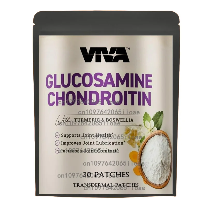 30 Patches Glucosamine Chondroitin Transdermal Patches - Support Healthy Joints, Strong Cartilage, Nails, Hair
30 Patches Glucosamine Chondroitin Transdermal Patches - Support Healthy Joints, Strong Cartilage, Nails, Hair