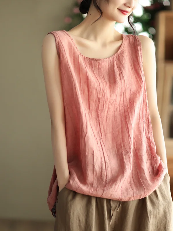 Летний винтажный свободный топ из хлопка и льна для женщин больших размеров, подходит для повседневной носки и работы...
Летний винтажный свободный топ из хлопка и льна для женщин больших размеров, подходит для повседневной носки и работы...