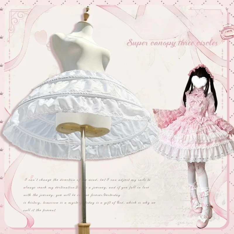 Lolita White Crinoline Dress Accessories Fluffy Wedding Petticoat Cosplay Costume Gown Tutu Underskirt Slip Stretch Waist
Lolita White Crinoline Dress Accessories Fluffy Wedding Petticoat Cosplay Costume Gown Tutu Underskirt Slip Stretch Waist