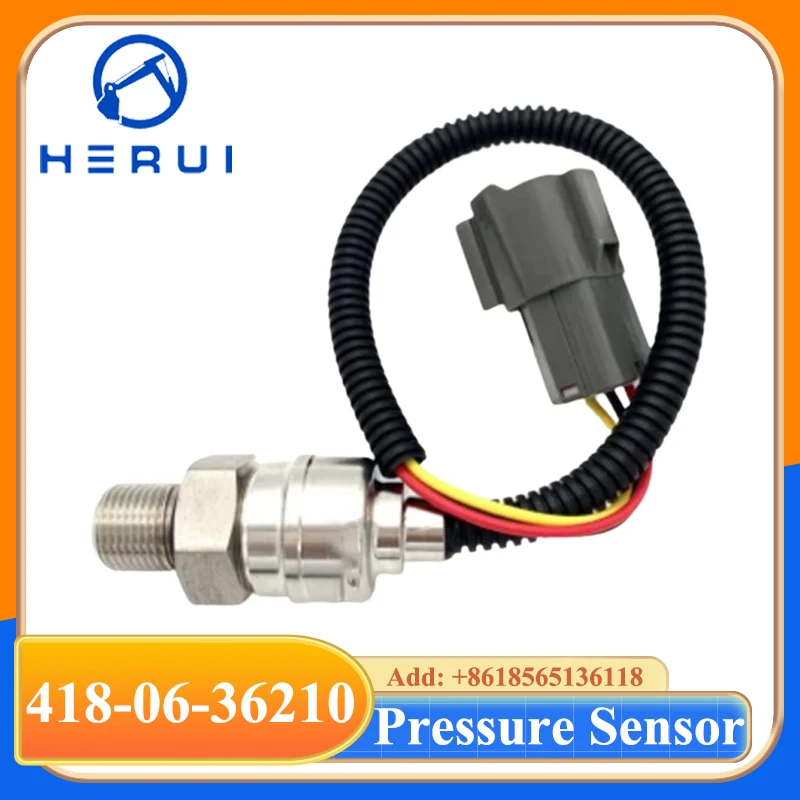 High Quality Pressure Switch Sensor for Wheel Loader WA200-5 418-06-36210 4180636210
High Quality Pressure Switch Sensor for Wheel Loader WA200-5 418-06-36210 4180636210