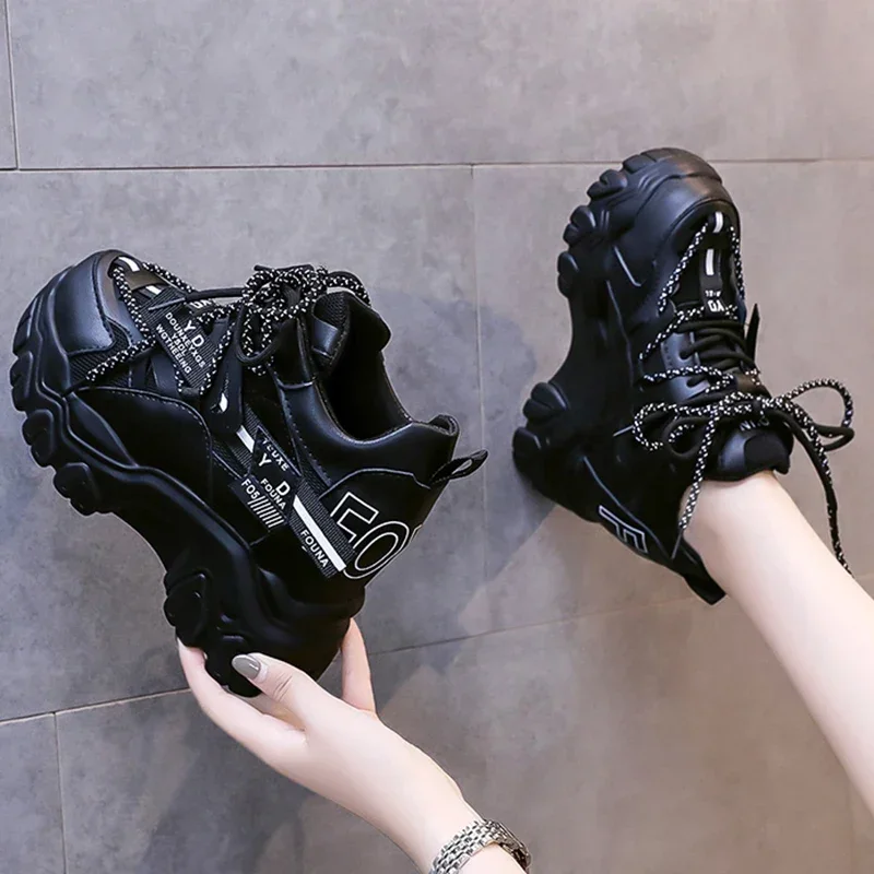 2023 New Breathable Chunky Women's White Sneakers Fashion Platform Vulcanize Shoes Trainers Women Thick Bottom Sports Shoe
2023 New Breathable Chunky Women's White Sneakers Fashion Platform Vulcanize Shoes Trainers Women Thick Bottom Sports Shoe