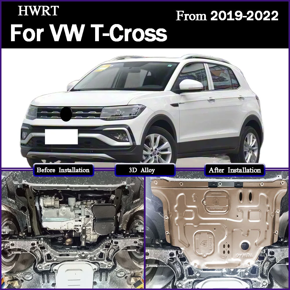 For VW T-Cross 2019-2022 1.5L 1.4T Car Accessories Under Engine Guard Mudguard Board Splash Shield Mud Fender Plate Panel
For VW T-Cross 2019-2022 1.5L 1.4T Car Accessories Under Engine Guard Mudguard Board Splash Shield Mud Fender Plate Panel
