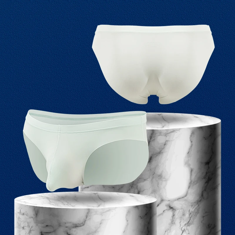 Мужское нижнее белье: летние трусы-брифы из ледяного шелка с низкой посадкой, персонализированные, ультратонкие, дышащие
Мужское нижнее белье: летние трусы-брифы из ледяного шелка с низкой посадкой, персонализированные, ультратонкие, дышащие