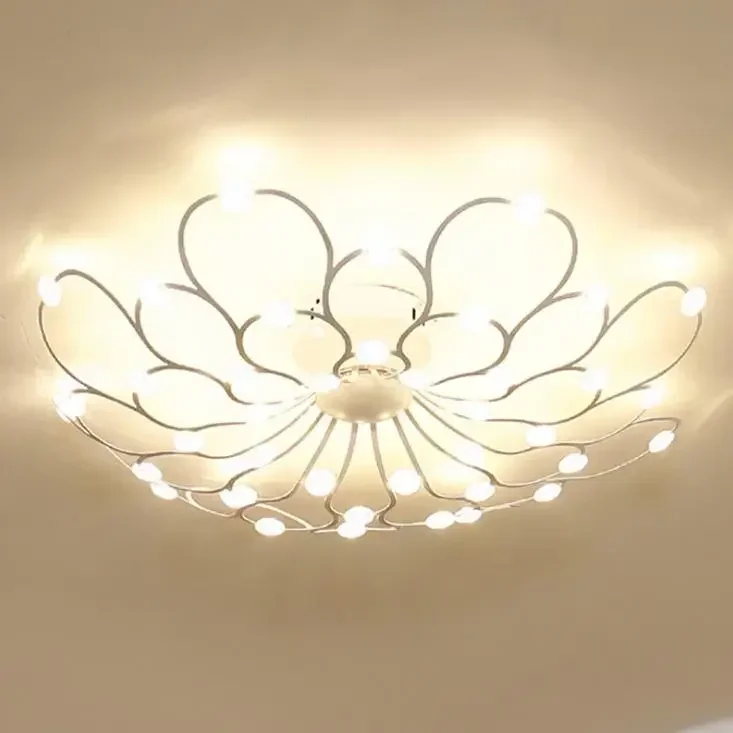 Modern simple ceiling lamp LED button type modern simple petal lamp living room bedroom lamp
Modern simple ceiling lamp LED button type modern simple petal lamp living room bedroom lamp