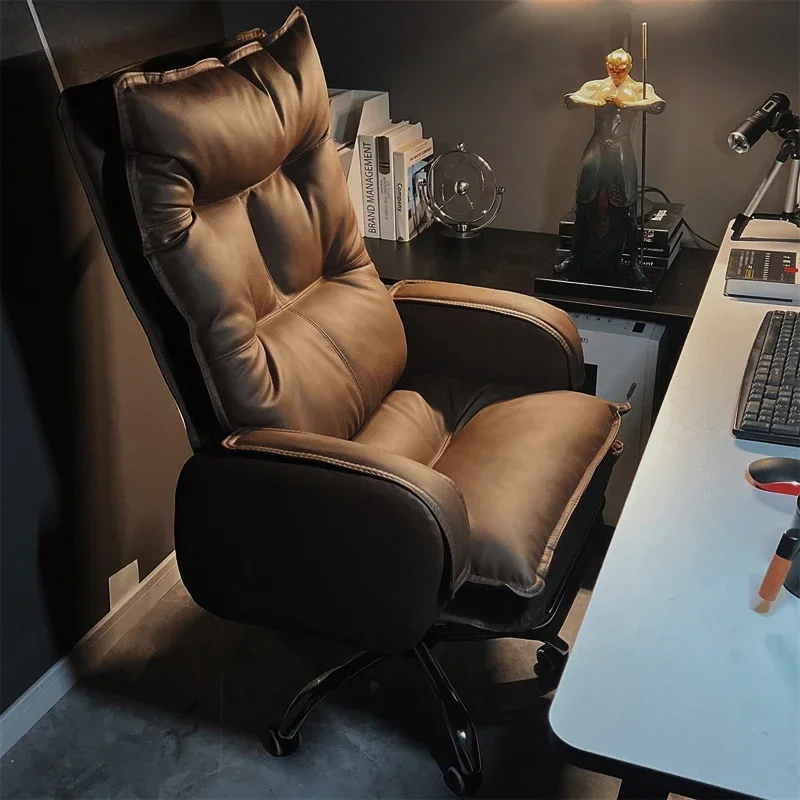 Boss Chair Home Office Computer Chair Comfortable and Sedentary Office Business Sofa Study Reclining
Boss Chair Home Office Computer Chair Comfortable and Sedentary Office Business Sofa Study Reclining