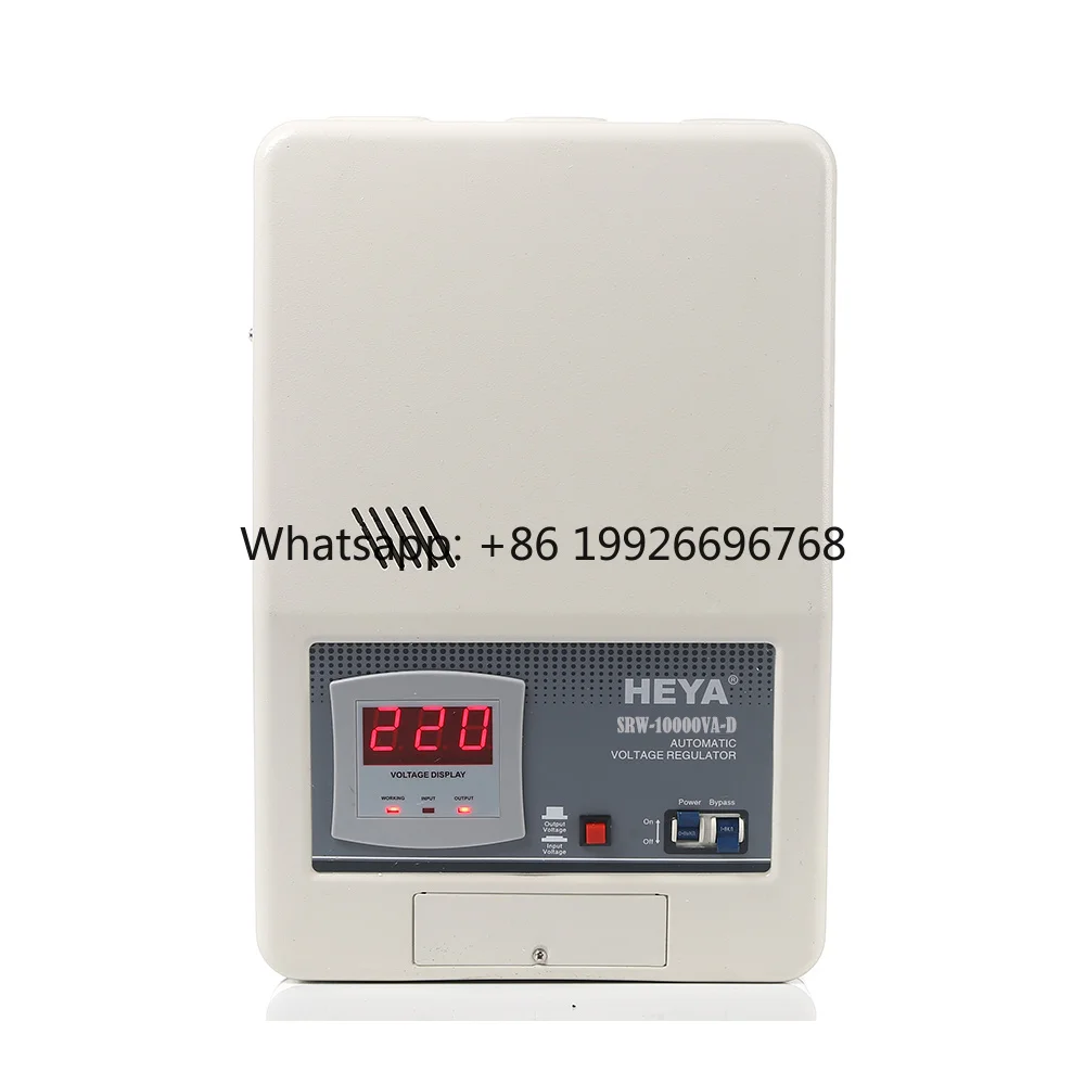 HEYA Wall Mounted 8KW 10KW 220V Single Phase Automatic Voltage Regulators Stabilizers AVR Price
HEYA Wall Mounted 8KW 10KW 220V Single Phase Automatic Voltage Regulators Stabilizers AVR Price