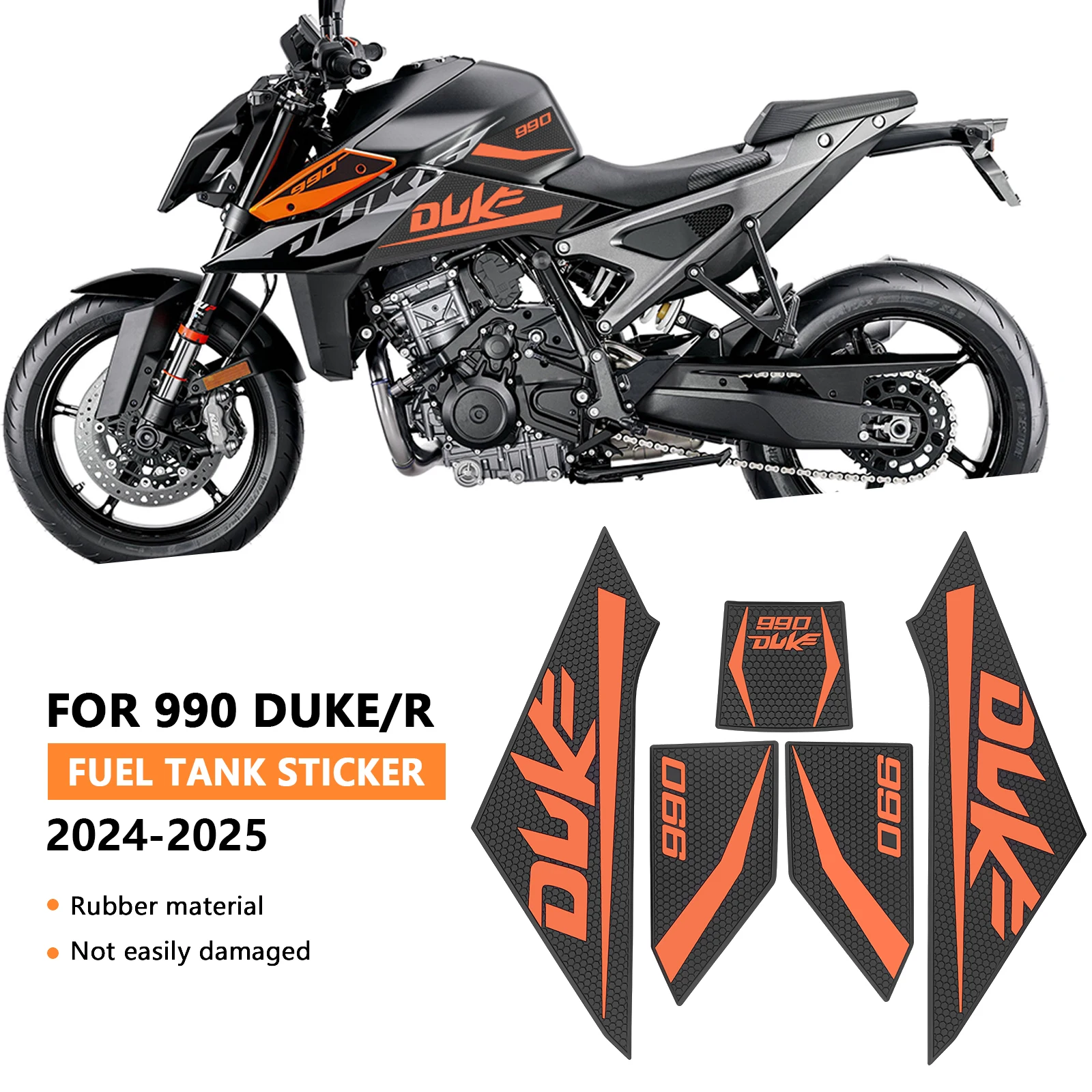 For 990 DUKE 2024 DUKE R 2025 New Model Accessories Motorcycle Fuel Tank Pad Fuel Tank Traction Pad Anti-slip Pad
For 990 DUKE 2024 DUKE R 2025 New Model Accessories Motorcycle Fuel Tank Pad Fuel Tank Traction Pad Anti-slip Pad