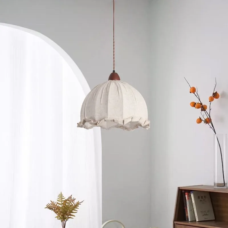 Vintage Rustic Minimalist Japanese Linen Fabric Pendant Light LED Bedroom Living Room Balcony Bar Boutique Decor Novelty New
Vintage Rustic Minimalist Japanese Linen Fabric Pendant Light LED Bedroom Living Room Balcony Bar Boutique Decor Novelty New