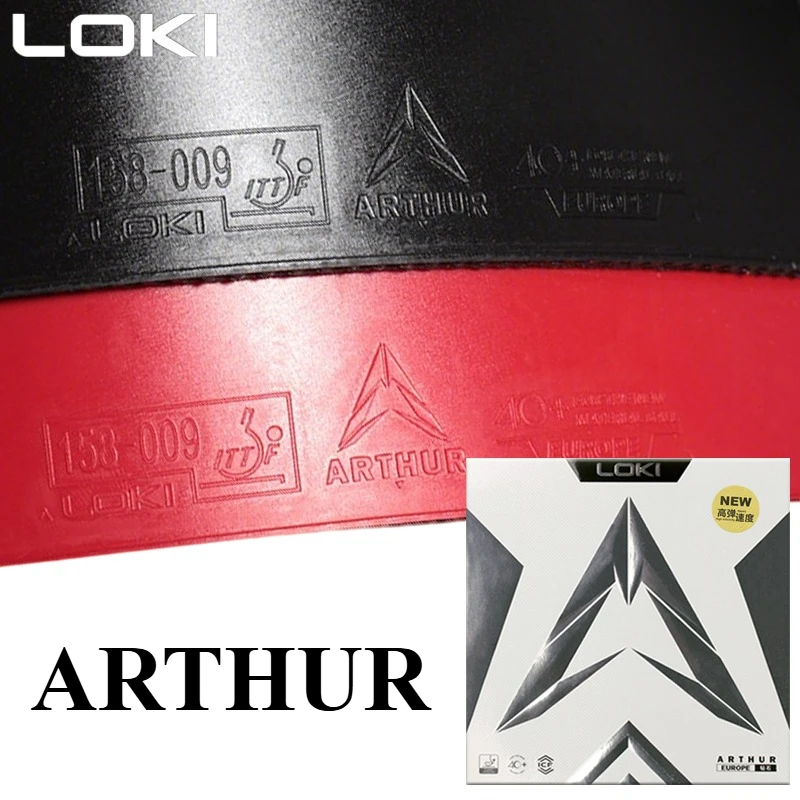 LOKI ARTHUR EUROPE DIAMOND Table Tennis Rubber Sheet Non-sticky Pips-in TTF Approved Ping Pong Rubber with Carbon Cake Sponge
LOKI ARTHUR EUROPE DIAMOND Table Tennis Rubber Sheet Non-sticky Pips-in TTF Approved Ping Pong Rubber with Carbon Cake Sponge