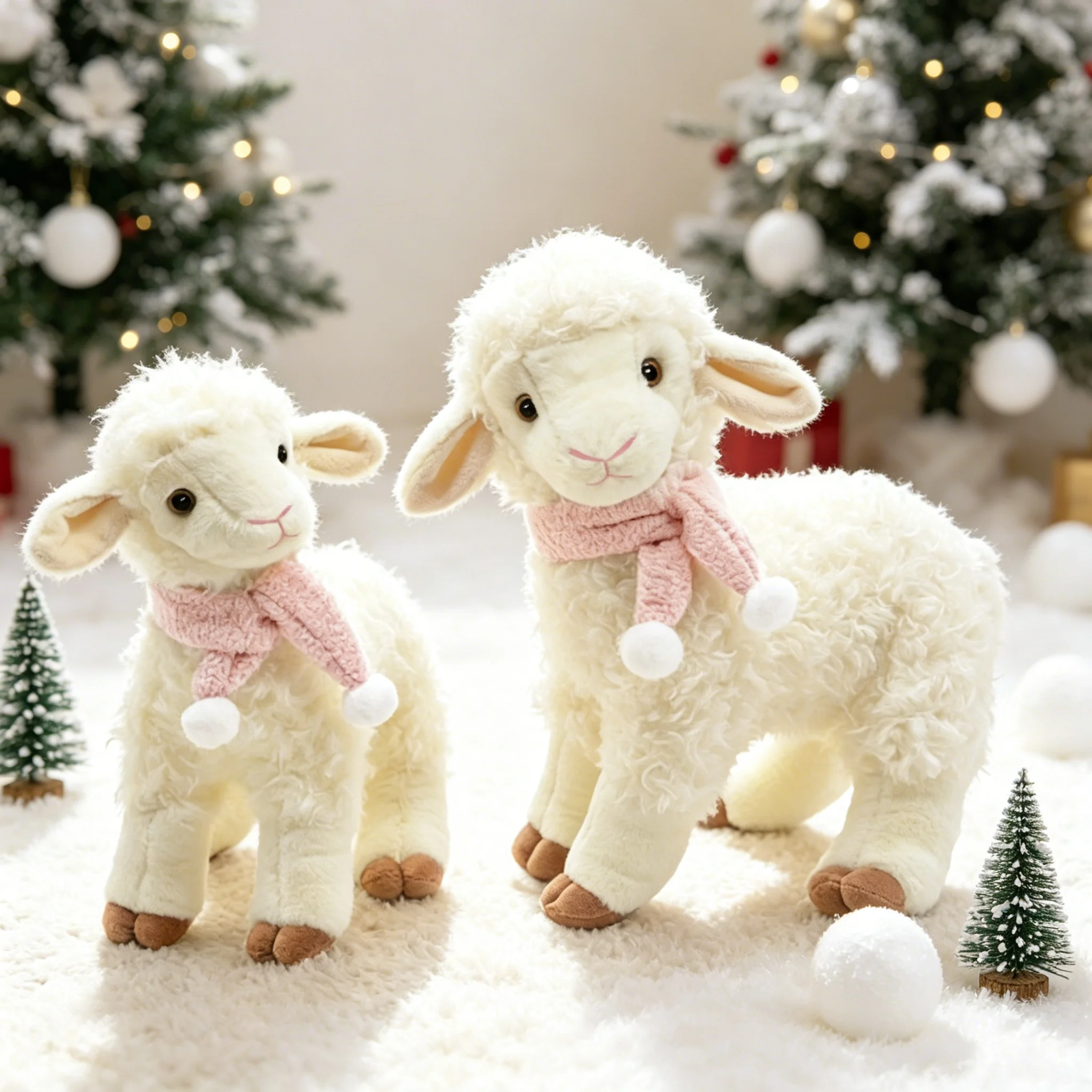 14cm Snowman Plush Keychain Set Cute Cartoon Animal Bag Charms Soft Stuffed Doll Pendant For Women Girls Kids Winter Gift
14cm Snowman Plush Keychain Set Cute Cartoon Animal Bag Charms Soft Stuffed Doll Pendant For Women Girls Kids Winter Gift