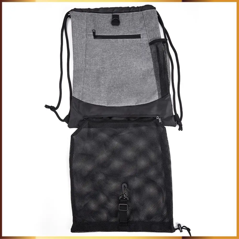 Drawstring Basketball Backpack with Detachable Mesh Bag Foldable Soccer Backpack Wear Resist Nylon Ball Backpack Travel Trip Bag
Drawstring Basketball Backpack with Detachable Mesh Bag Foldable Soccer Backpack Wear Resist Nylon Ball Backpack Travel Trip Bag