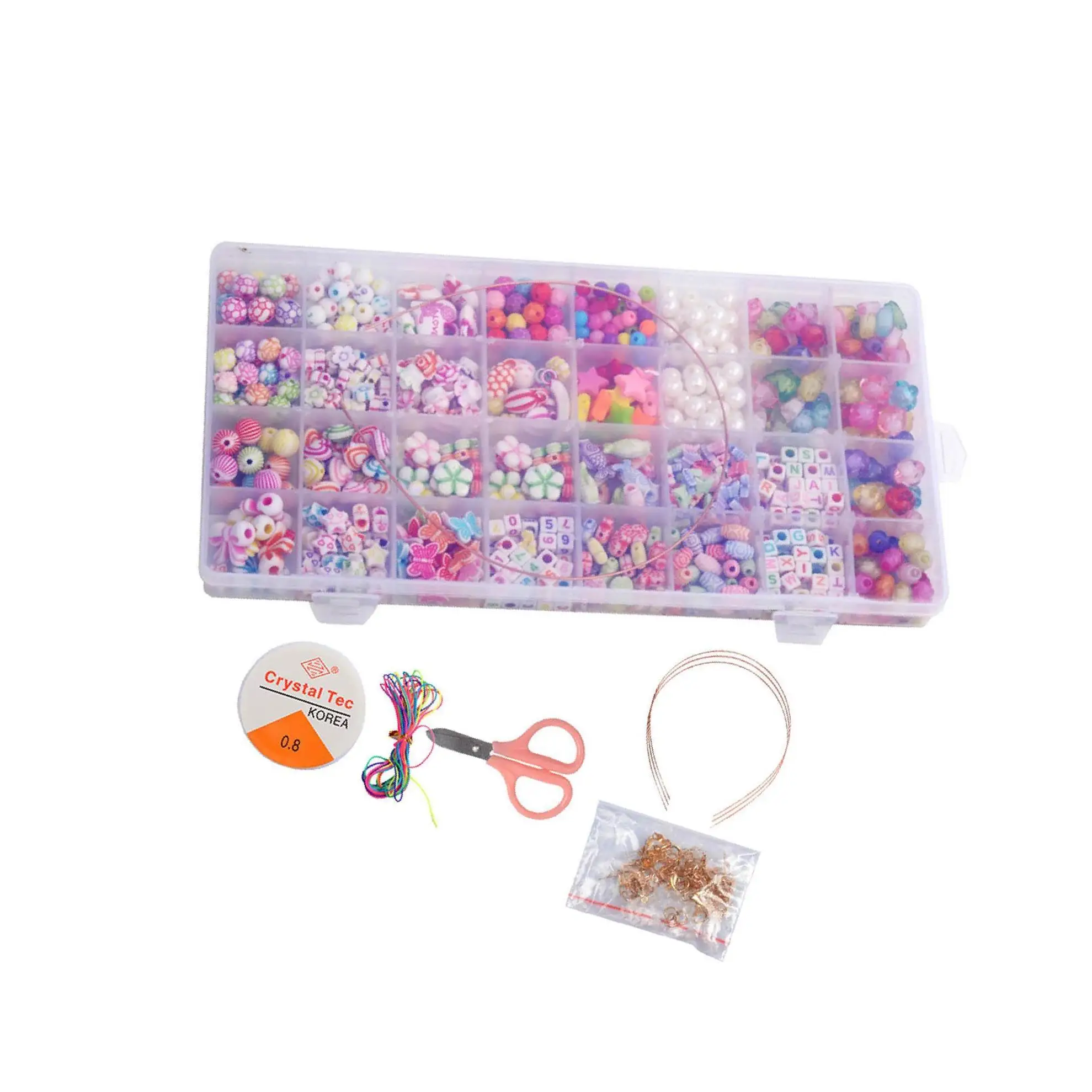 Acrylic Beads Crafts DIY Lobster Clasps for Earring Jewelry Making
Acrylic Beads Crafts DIY Lobster Clasps for Earring Jewelry Making