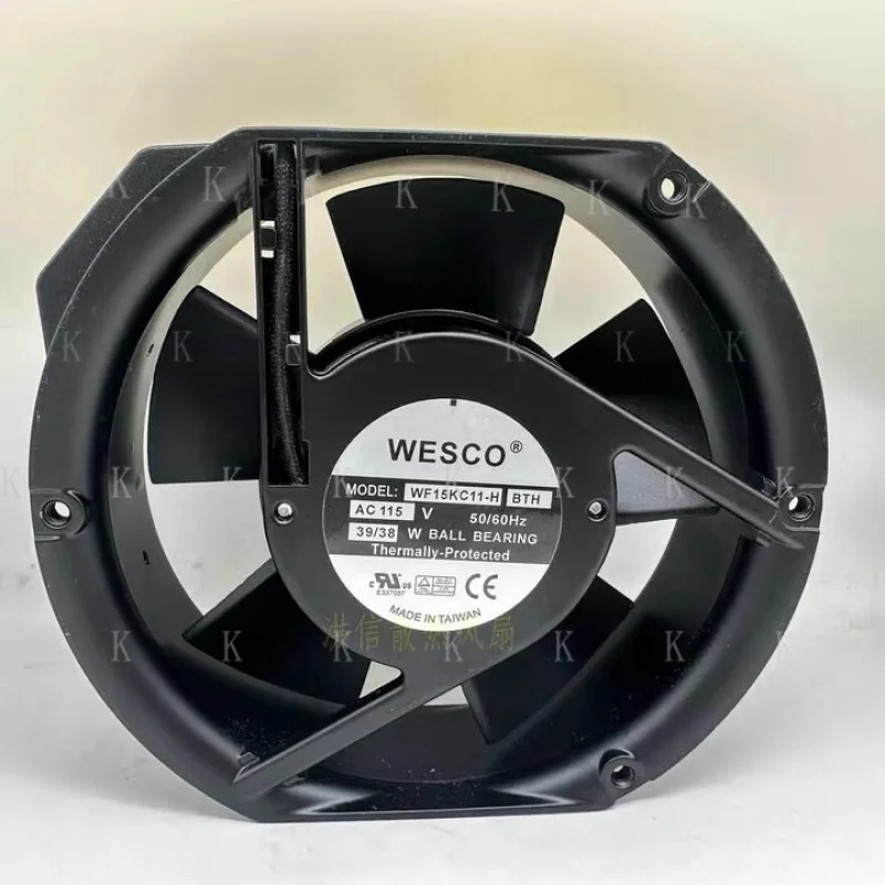 C FOR WESCO WF15KC11-H BTH AC115V 39/38W All Metal AC Cooling Fan
C FOR WESCO WF15KC11-H BTH AC115V 39/38W All Metal AC Cooling Fan