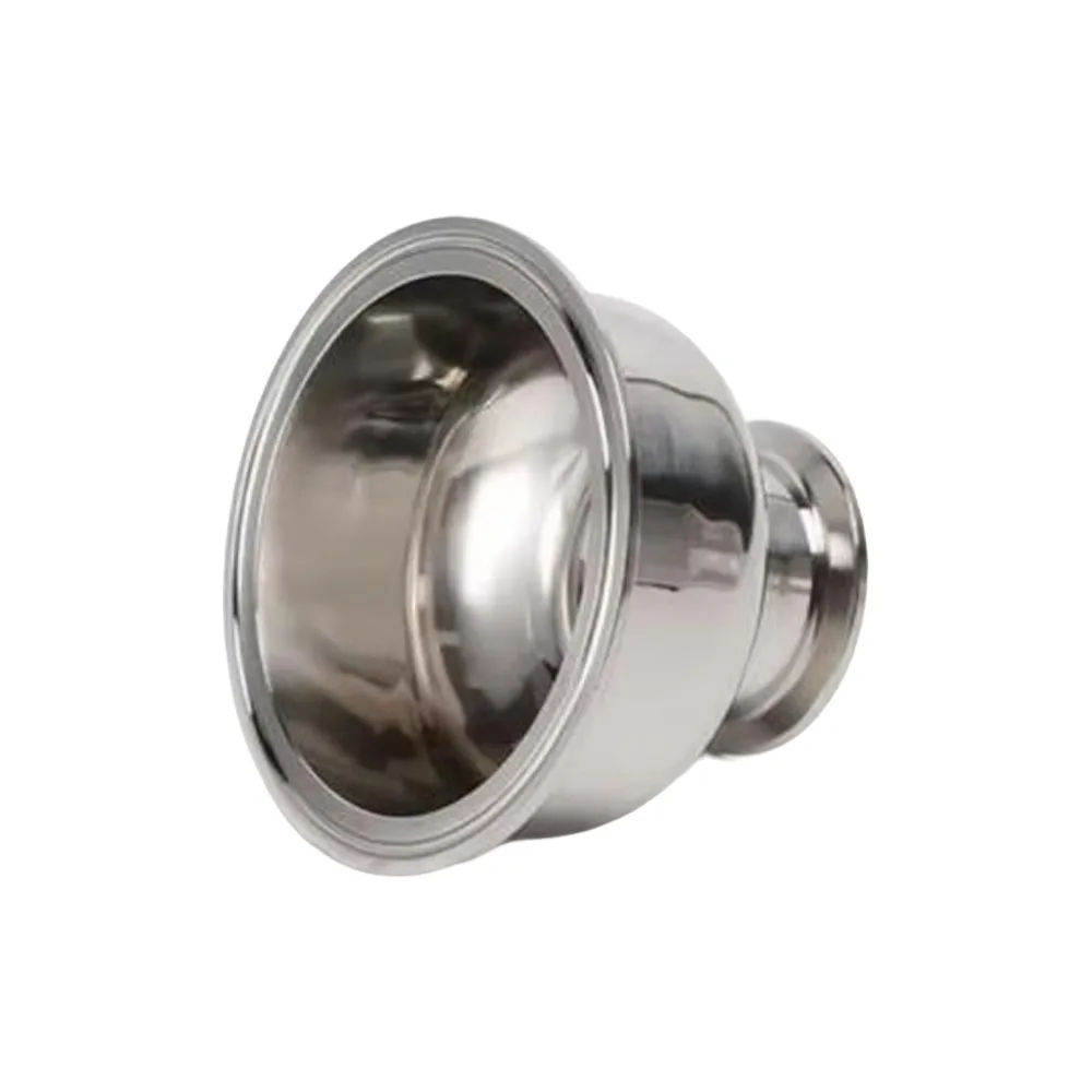 304 Stainless Steel Tri Clamp Bowl Reducer Hemispherical 1.5"-4" 50.5-119mm Sanitary Home Brewing Pipe Fittings
304 Stainless Steel Tri Clamp Bowl Reducer Hemispherical 1.5"-4" 50.5-119mm Sanitary Home Brewing Pipe Fittings