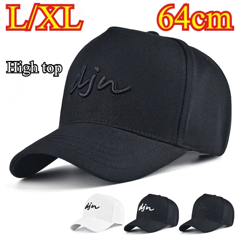 Plus Size Embroidery High Top Baseball Caps Men Summer Dad Deepen Sun Hat Man Big Head Sports Snapback Caps 56-59cm 60-64cmcm
Plus Size Embroidery High Top Baseball Caps Men Summer Dad Deepen Sun Hat Man Big Head Sports Snapback Caps 56-59cm 60-64cmcm