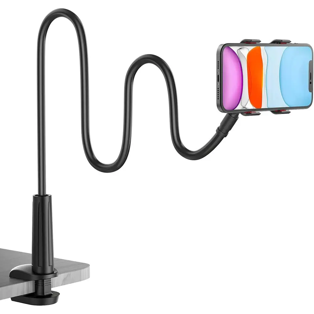 360-Degree Adjustable Lazy Arm Cell Phone Holder for Desk, Compatible with iPhone 14 Pro Max, 13, 12 Pro Max, Mini, 11 Pro, Xs,
360-Degree Adjustable Lazy Arm Cell Phone Holder for Desk, Compatible with iPhone 14 Pro Max, 13, 12 Pro Max, Mini, 11 Pro, Xs,