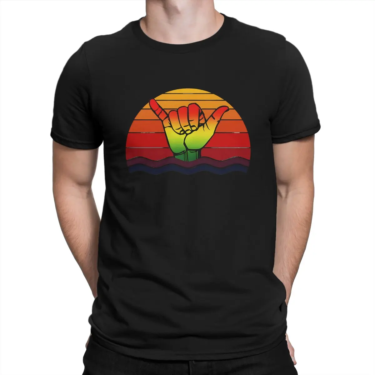 Men Rasta Colored Shaka Sign T Shirts Rasta Design 100% Cotton Tops Vintage Short Sleeve Crew Neck Tee Shirt Unique T-Shirts
Men Rasta Colored Shaka Sign T Shirts Rasta Design 100% Cotton Tops Vintage Short Sleeve Crew Neck Tee Shirt Unique T-Shirts