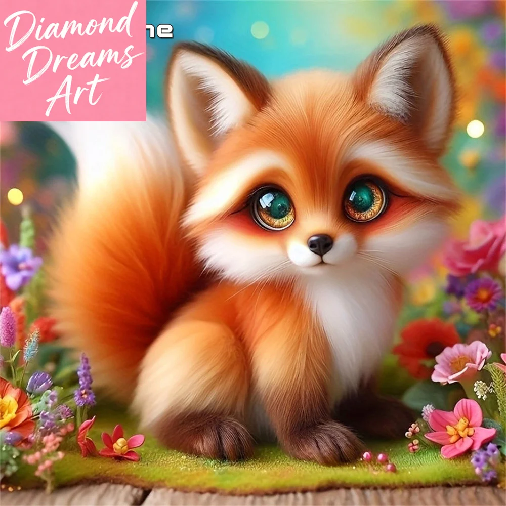 Бескаркасная алмазная вышивка: Картина с лисой из страз, полная выкладка, мозаика из страз, декор для стен с цветами
Бескаркасная алмазная вышивка: Картина с лисой из страз, полная выкладка, мозаика из страз, декор для стен с цветами
