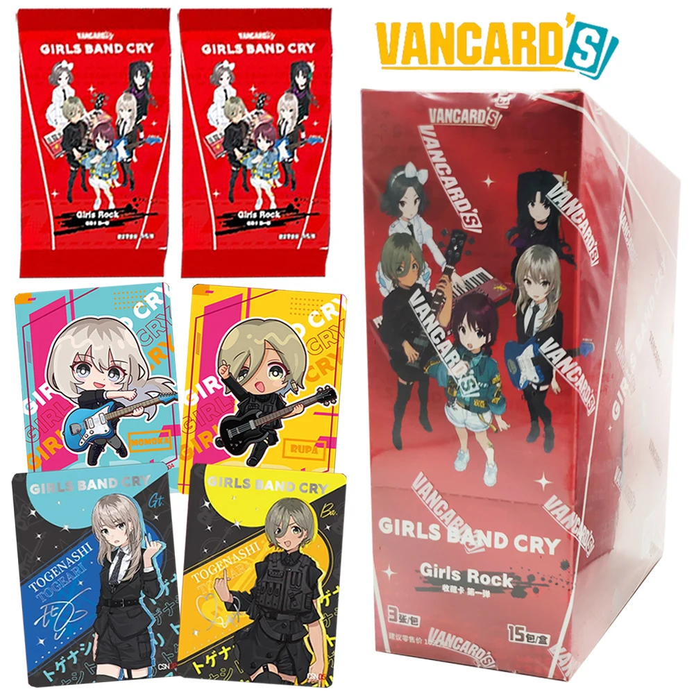 New Original Vancard's Girls Band Cry Anime Collection Card Children Cherish Christmas Gifts Popular Character Portrait Card Toy
New Original Vancard's Girls Band Cry Anime Collection Card Children Cherish Christmas Gifts Popular Character Portrait Card Toy